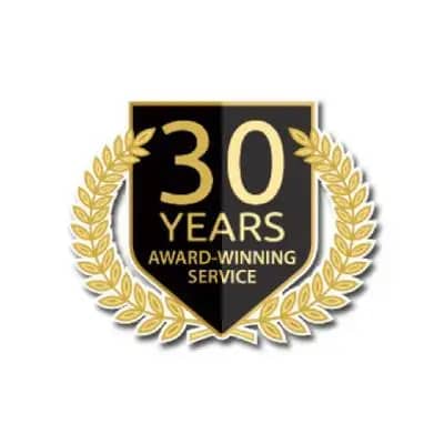30 Years Award logo